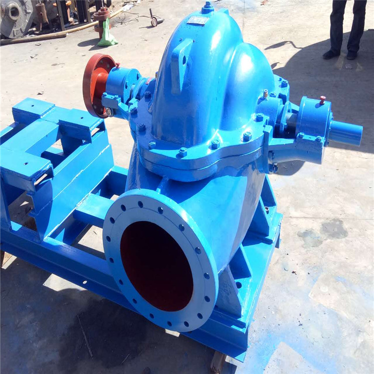 雙吸泵泵體、泵蓋、葉輪、軸、雙吸密封環(huán)、軸套、軸承